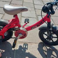 bicicletta con rotelle 18 pollici 
