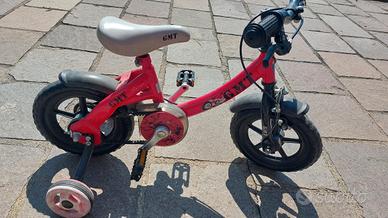 bicicletta con rotelle 18 pollici 