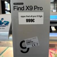 Oppo Find X9 pro 512gb colorazione chorcoral promo