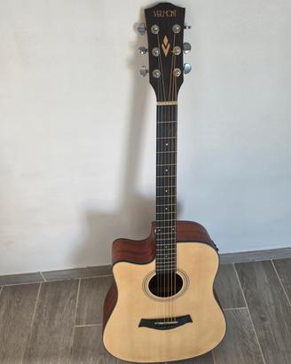 chitarra vermont elettroacustica mancina
