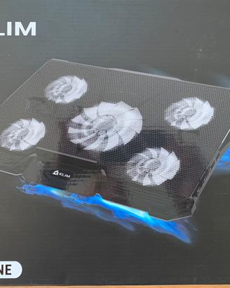 Klim Cyclone base di raffreddamento PC portatile