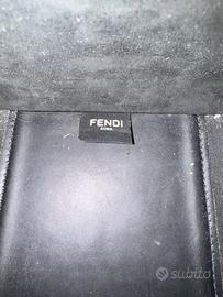 Fendi Sunshine nera manico tartaruga