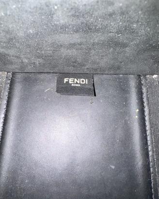 Fendi Sunshine nera manico tartaruga