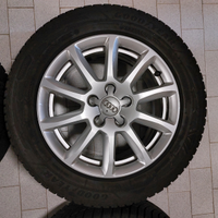 Set cerchi + gomme invernali Originali Audi da 16