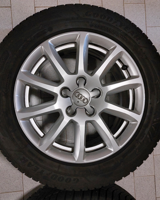 Set cerchi + gomme invernali Originali Audi da 16