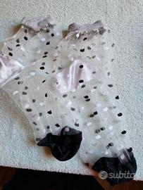 Calze calzedonia trasparenti a pois