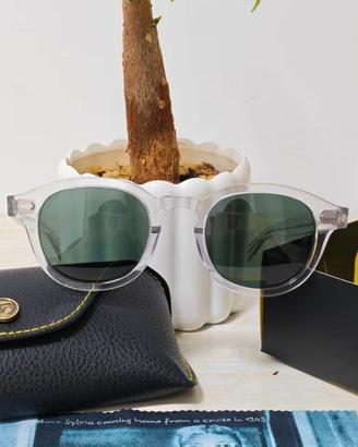 MOSCOT 49 Trasparenti Neri Nuovi Completi