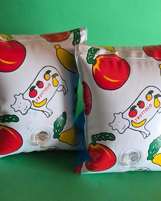 BRACCIOLI GONFIABILI FRUTTOLO Vintage Anni 90