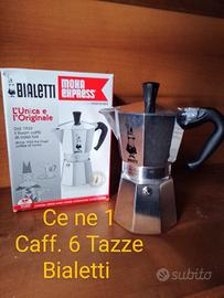 caffettiera bialetti 6 tazze 
