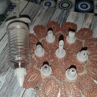 Siringa per dolci con 8 beccucci