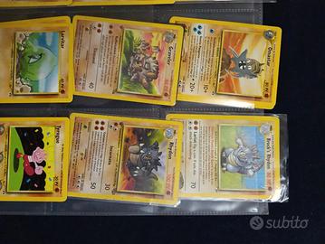 carte Pokemon vintage miste 