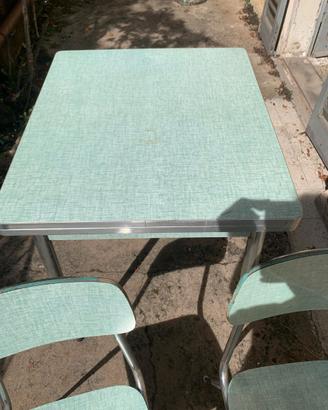 Tavolo vintage in formica an i 60