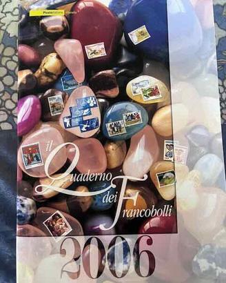 Il quaderno di francobolli Poste Italiane 2006