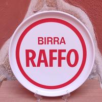 Vassoio Pubblicitario Birra Raffo vintage 