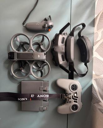 Dji avata 2 + remote conrollere 3 +dji care 2 anni