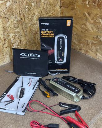 CTEK MXS 5.0 Mantenitore Batter. 12V Auto Moto NEW