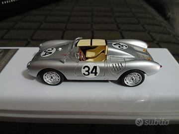 porsche 550 rs le mans 57 1/43 tecnomodel limitata