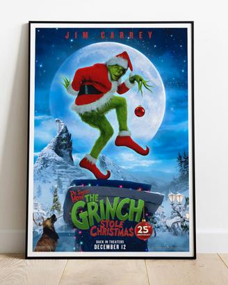 Poster Locandina Film "Il Grinch"