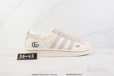 Adidas Superstar x Gucci scarpa da ginnastica