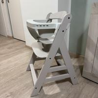 Hauck seggiolone evolutivo con vassoio