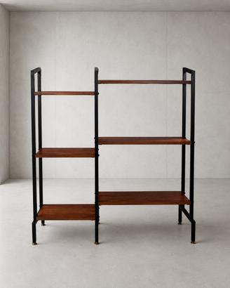 Libreria teak Mid-Century Modern anni ’60