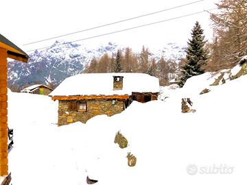 Baita in Valtellina sugli impianti da sci