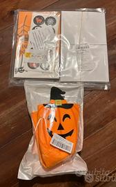 Biglietti auguri Halloween +C porta caramelle.