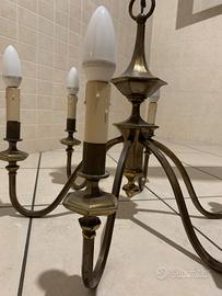 lampadario vintage 