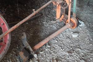 Barra falciante per trattori d'epoca