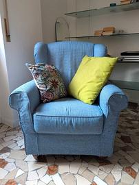 Poltrona classica a un posto