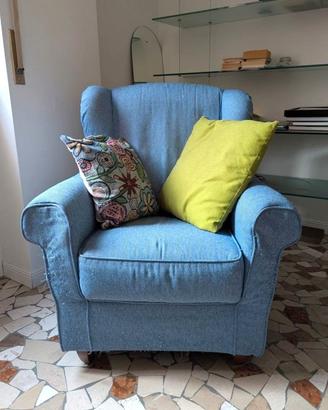 Poltrona classica a un posto