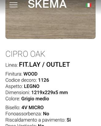 PAVIMENTO LVT SKEMA