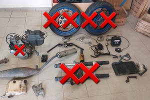 Componenti vari aprilia rs 125 2006