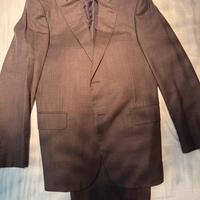 abito marrone fresco lana Pal Zileri