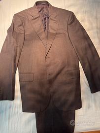 abito marrone fresco lana Pal Zileri