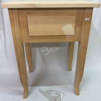 Comodino in legno grezzo da verniciare e decorare