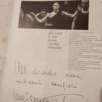 Autografo Luciana Savignano
