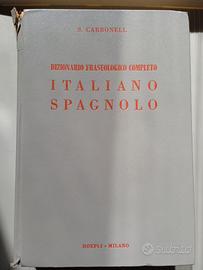 Dizionario italiano spagnolo Hoepli