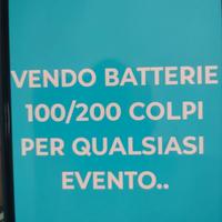Batteria x festa