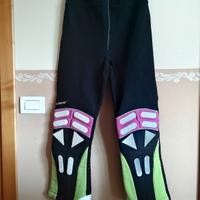Pantaloni con bretelle da sci vintage 