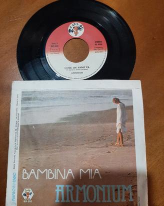 Harmonium 45 Giri Bambina Mia / Come Un Anno Fa