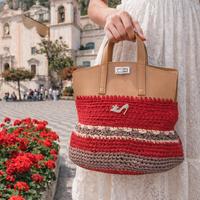 Borsa all' uncinetto Nuova