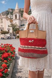 Borsa all' uncinetto Nuova
