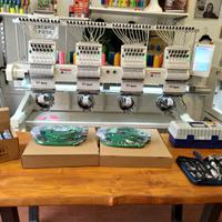 MACCHINA DA RICAMO 4 TESTE