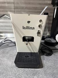 Macchina da caffe Lollina bianca a cialde
