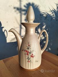 Oliera in ceramica vintage firmata Berger