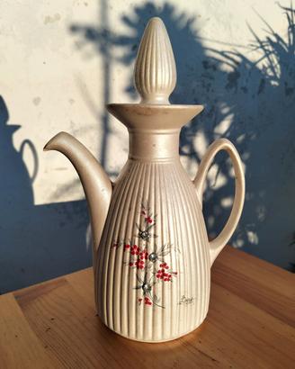 Oliera in ceramica vintage firmata Berger