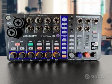 Zoom L6  mixer - registratore - interfaccia audio