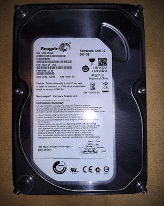 hdd Seagate  ST500DM002