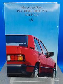 brochure depliant mercedes 190 E 2.3 2.6